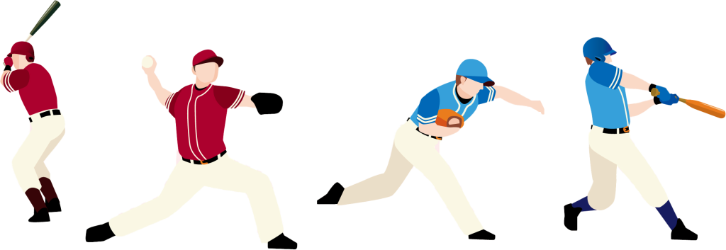 野球のイラスト