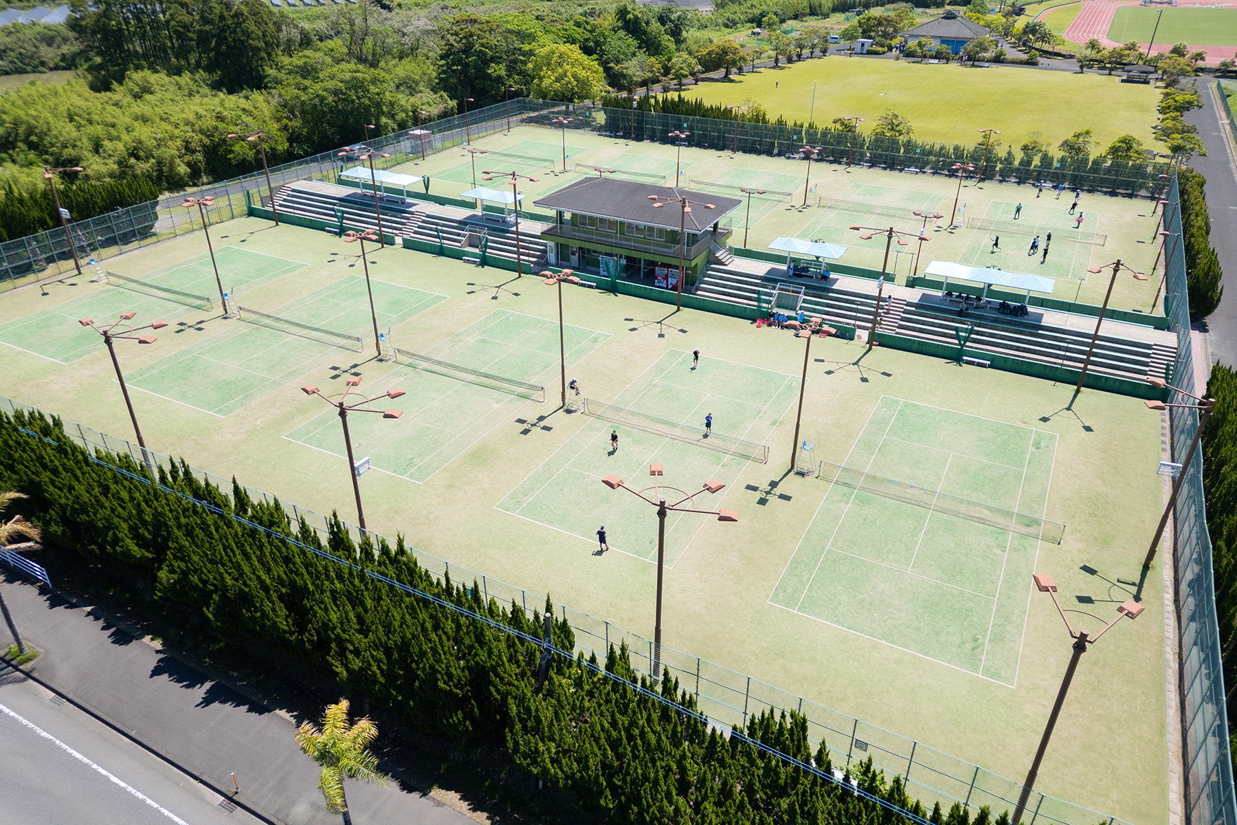 日南総合運動公園　テニスコート